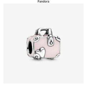 Pandora Pink Travel Bag Charm